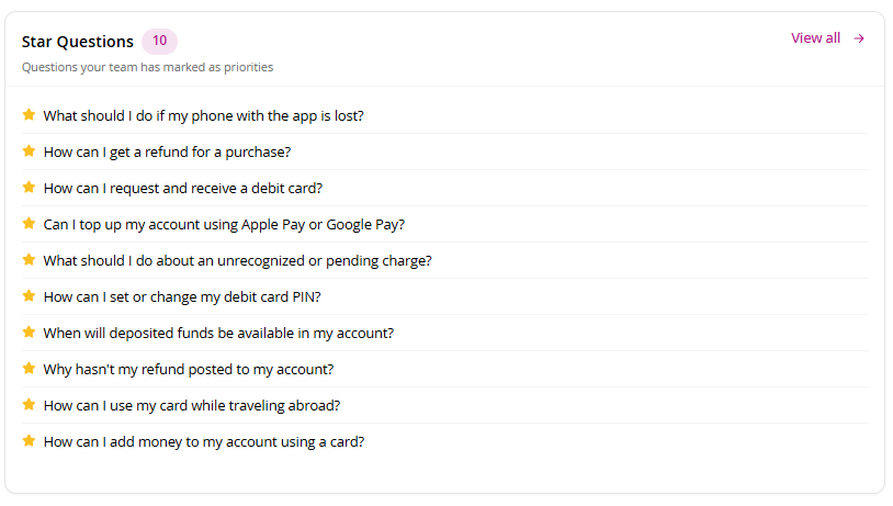 star questions